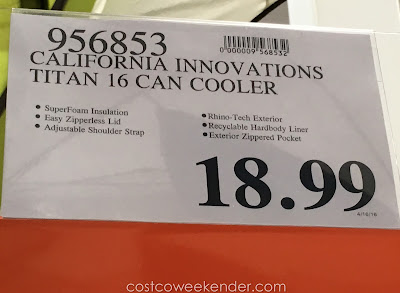 Deal for the California Innovations Arctic Zone Titan Deep Freeze Zipperless Cooler at Costco