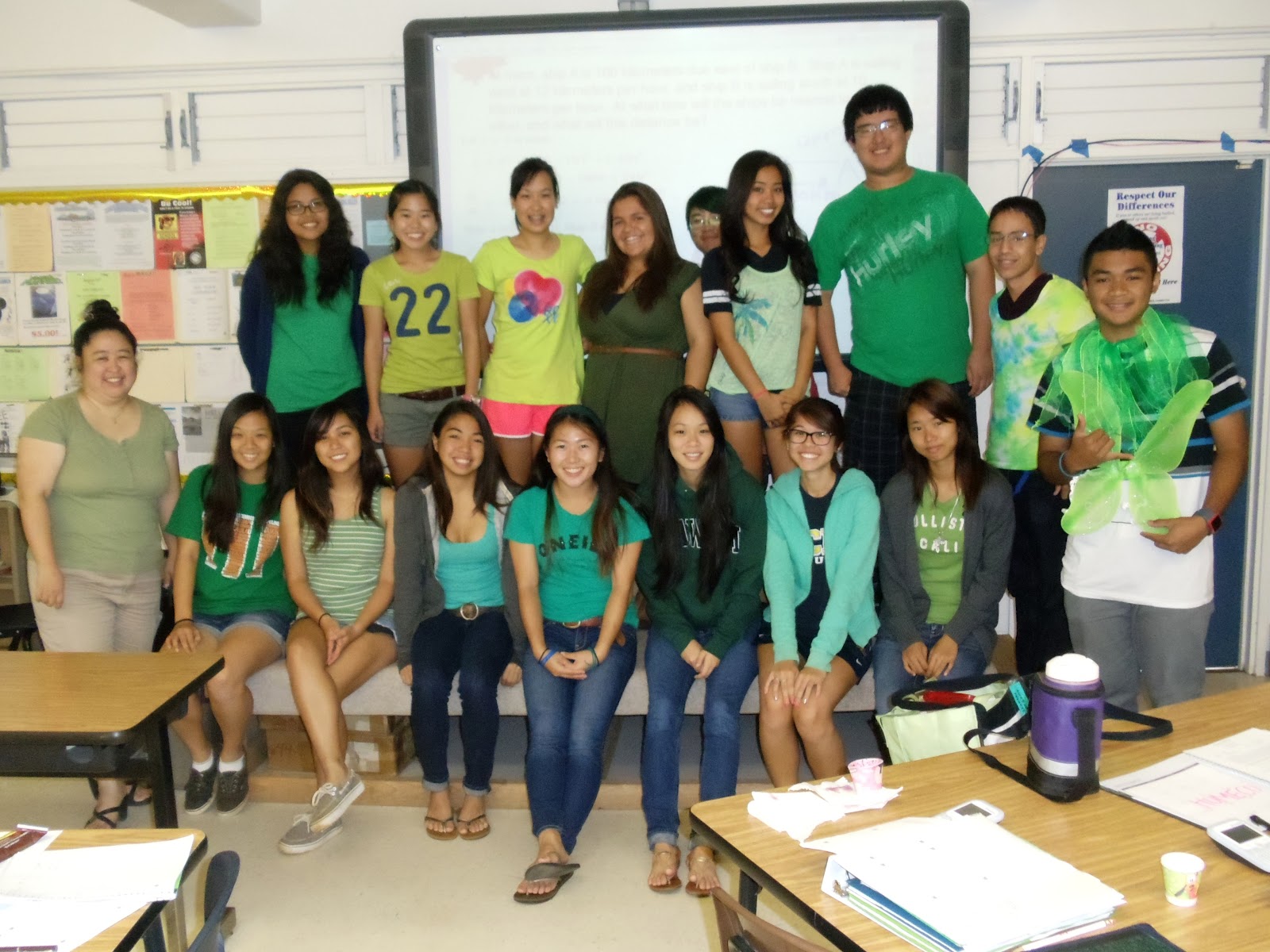 Moanalua High School Student Association 9/1014 DRESSUP AND NOON