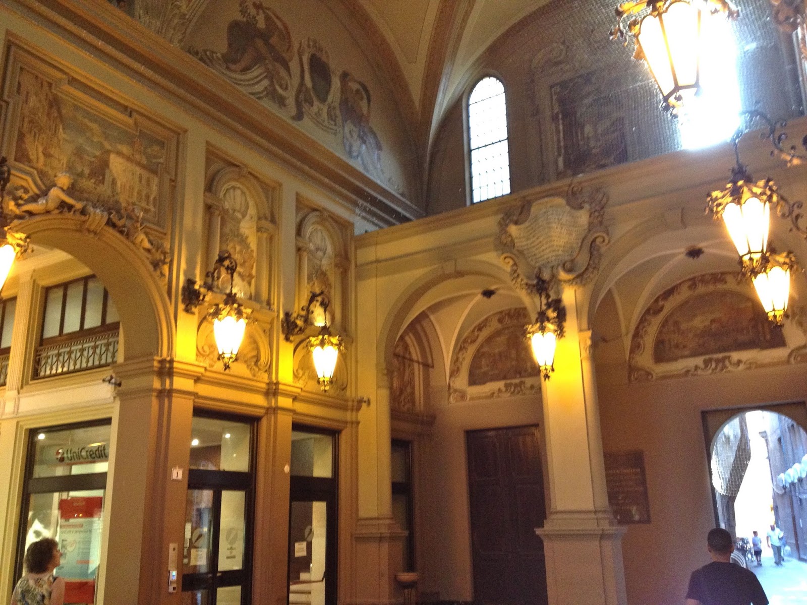 Retroment of Baron and Baroness Von D'Lucci Bononia Docet (Bologna