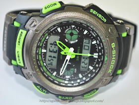 casio protrek green