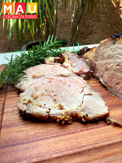 roast beef de ribeye al horno facil receta para navidad jugoso suavecito