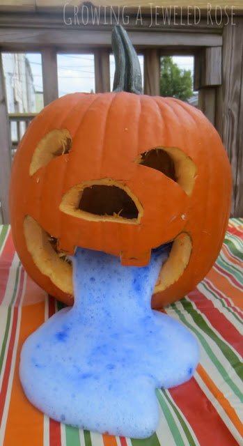 Erupting Pumpkins Experiment for Kids