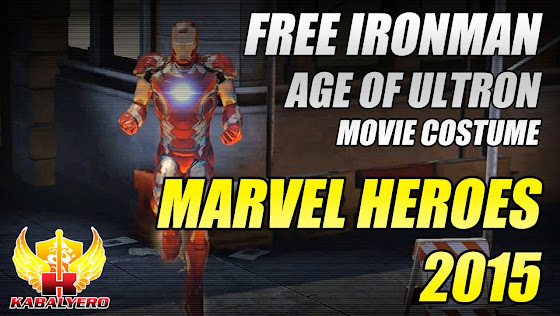 Marvel Heroes 2015 Free Ironman Age Of Ultron Movie Costume