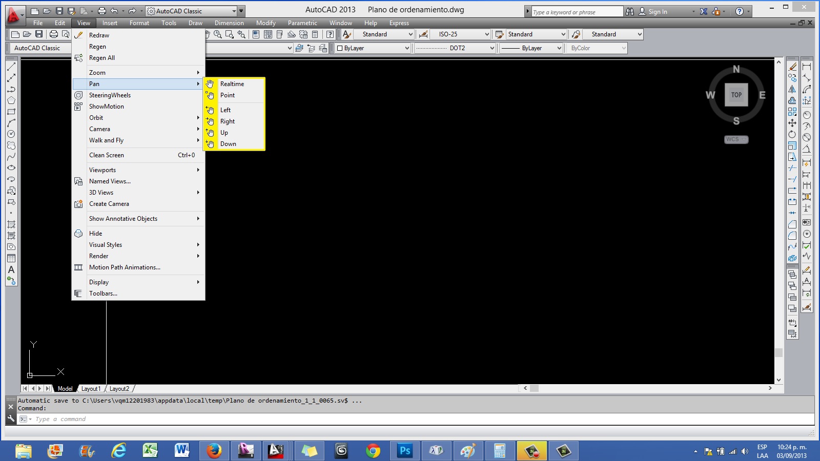Zoom y Pan en AutoCad DominarCad