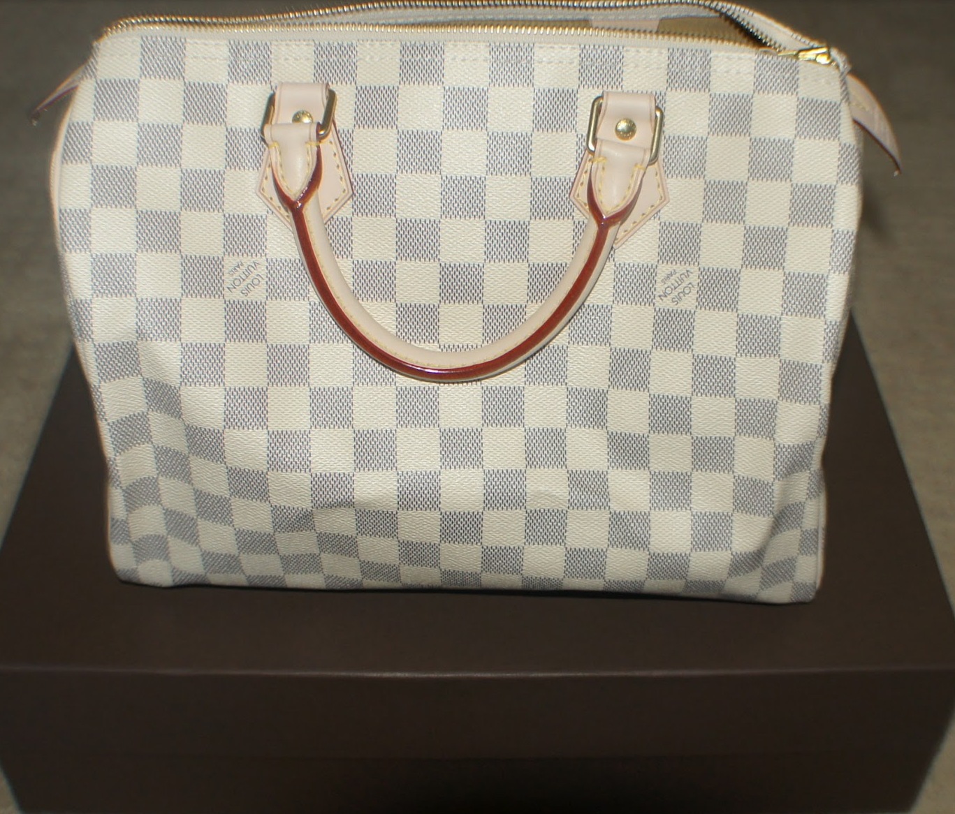 White Checkerboard Louis Vuitton Literacy Basics