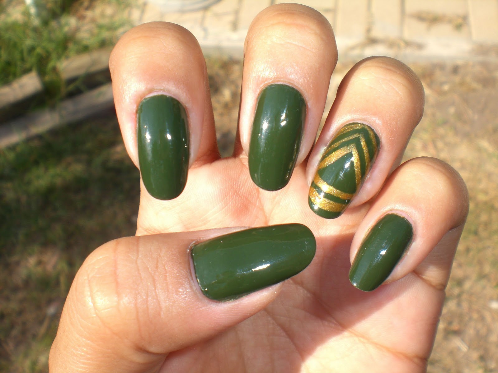 military approved nail color