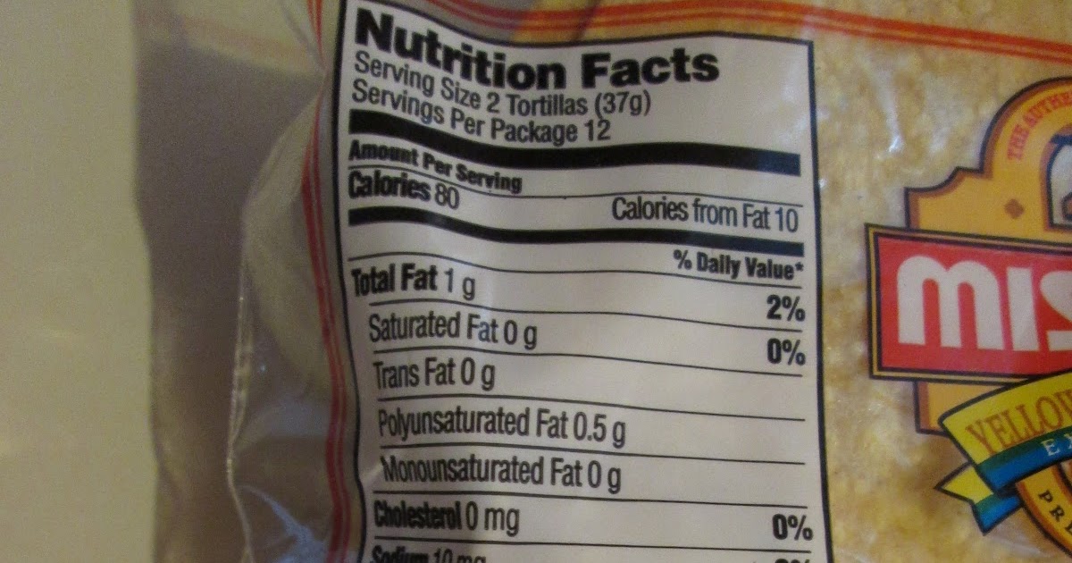 30 Corn Tortilla Nutrition Label Labels Design Ideas 2020