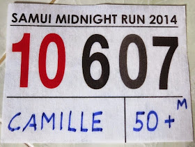 Samui Midnight Run Bib 2014