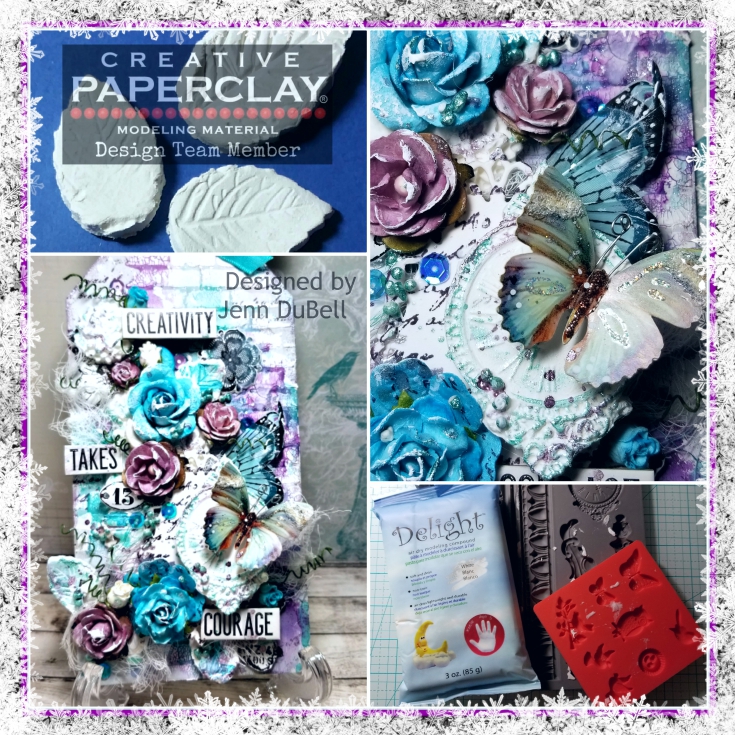 Jenn DuBell Designs Frosty Color Mixed Media Magic with Delight™