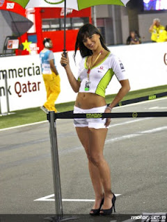 Paddock Girls at the Commercialbank Grand Prix of Qatar