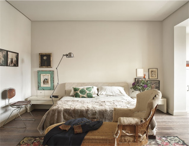 dormitorio de estetica vintage chicanddeco