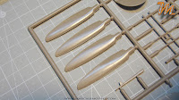 Hawker Hurricane MkIIc, 1/32 Fly models 32012 -  inbox review - parts