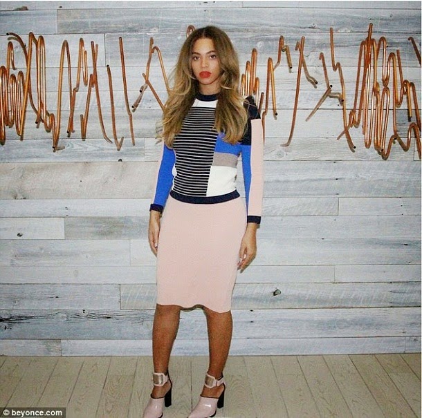 [Photos]: Blue Ivy Steals Attention At Beyonce's Photoshoot | TNN.ng