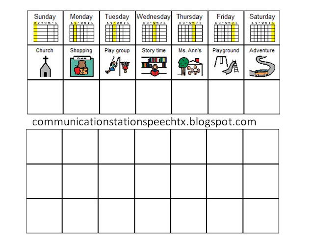 Visual Schedules! What are they and how can I make one? - Communication