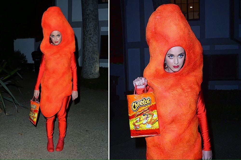 Diet Skeptic: Katy Perry Dressed Up as a Cheeto for Halloween