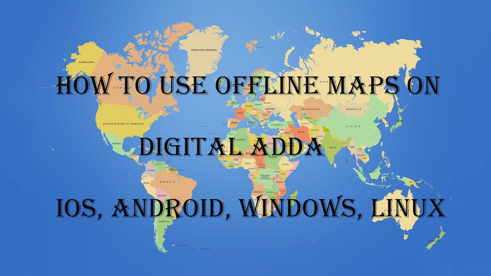 Your maps. New your on map.
