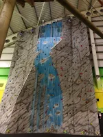 tall indoor climbing wall