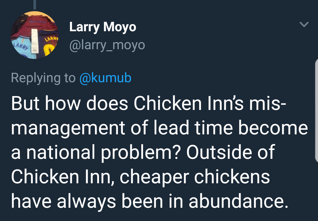 Mafaro CHICKEN SHORTAGE THE FACTS