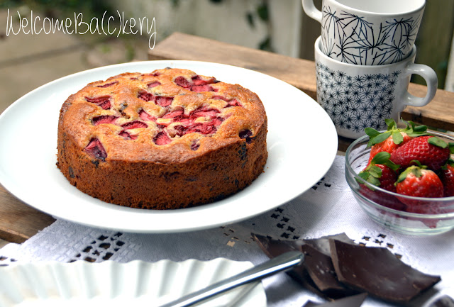 torta alle fragole senza burro