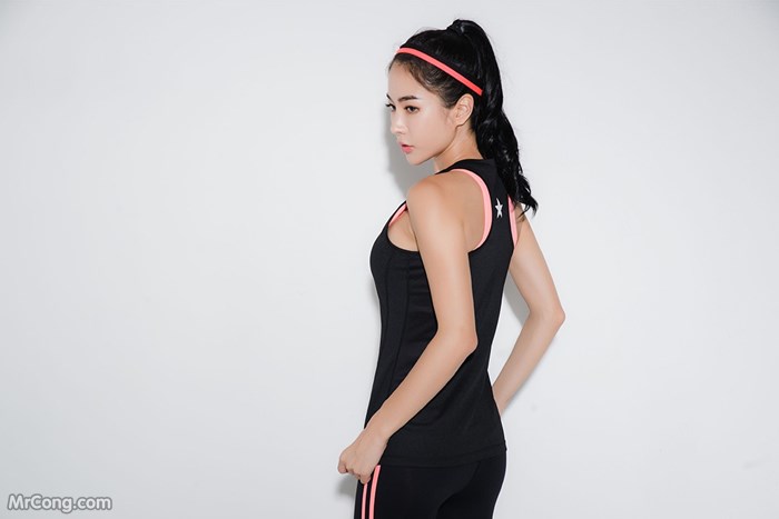 The beautiful An Seo Rin shows off her figure with a tight gym fashion (273 pictures) photo 9-13