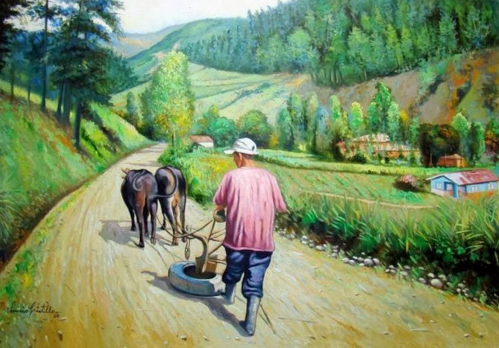 El arte es su máxima expresión Paisajes Dominicanos al Óleo, Realismo