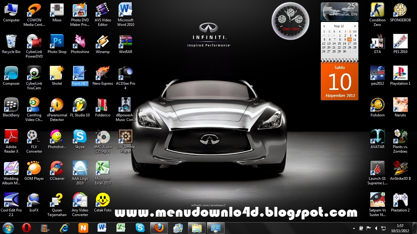 Windows 7 infiniti edition