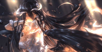 Overlord - Albedo Theme "Hydra - Myth & Roid" 4k/1080 Wallpaper Engine Anime