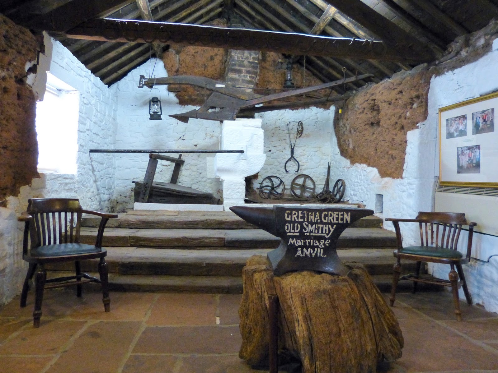 Regency History The Blacksmith S At Gretna Green A The Main Marriage Room In Blacksmith S Gretna Green