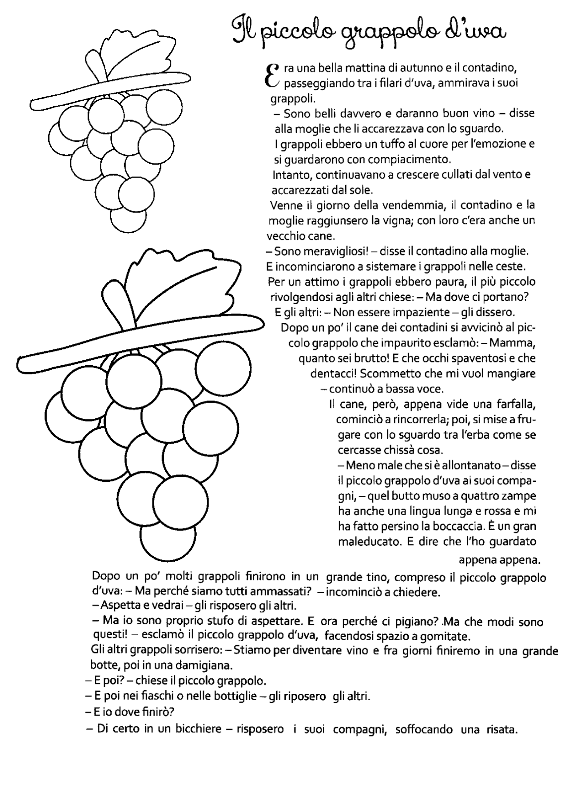 il+piccolo+grappolo+d27uva.png (1166×1600) (con immagini) Uva