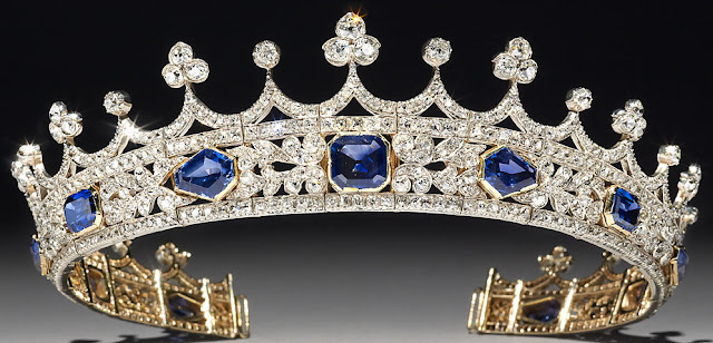 Sapphire Coronet Tiara Queen Victoria United Kingdom