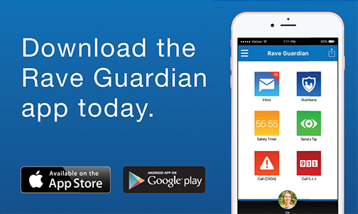 Rio Salado College | RioNews: Improve Safety with RAVE Guardian Mobile App!