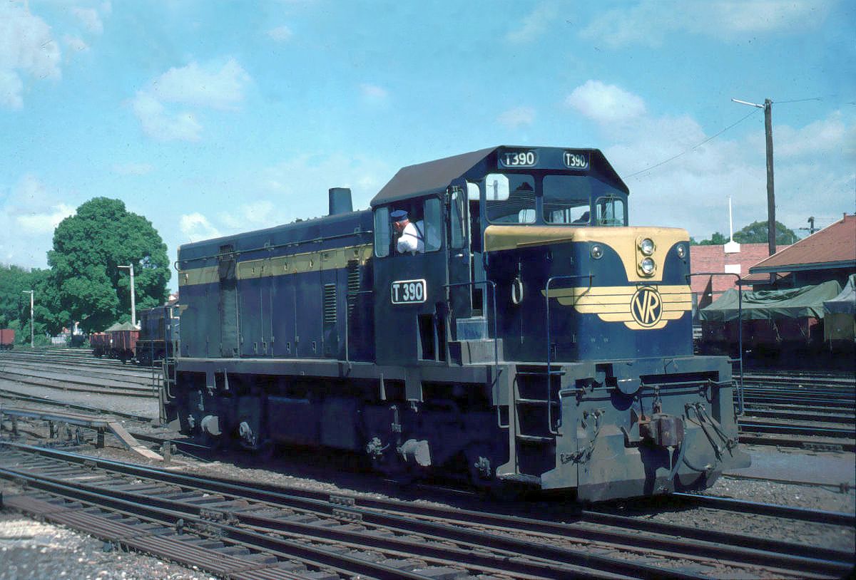 transpress nz Victorian Railways T class dieselelectric
