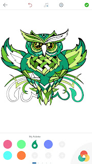 Dessins de Coloriage Hibou Owl%2BColoring%2BPages%2BAndroid%2BScreenshot%2B5