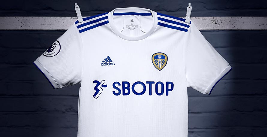 leeds united home jersey