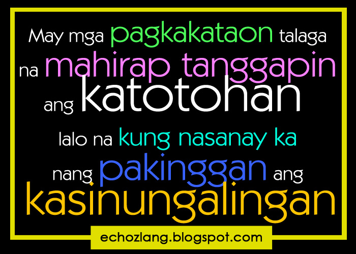 May mga pagkakataon talaga na mahirap tanggapin ang katotohanan | Echoz