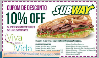 Free Printable Subway Coupons Free Printable Subway Coupons