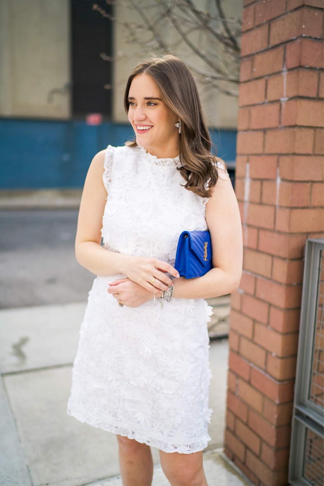 A Simple White Dress + My New Pearl Shoes | Connecticut Fashion and ...