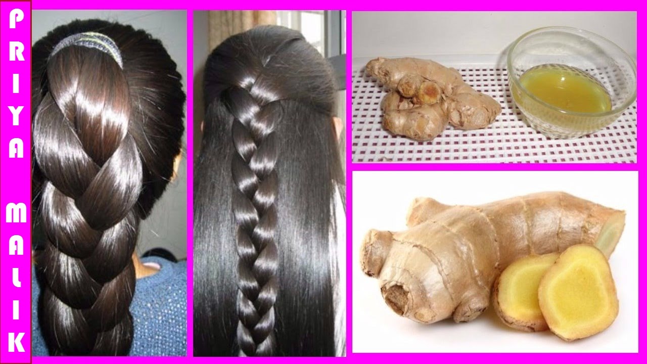 Homemade Ginger Hair Oil For Long Hair Soft Hair Smooth Hair