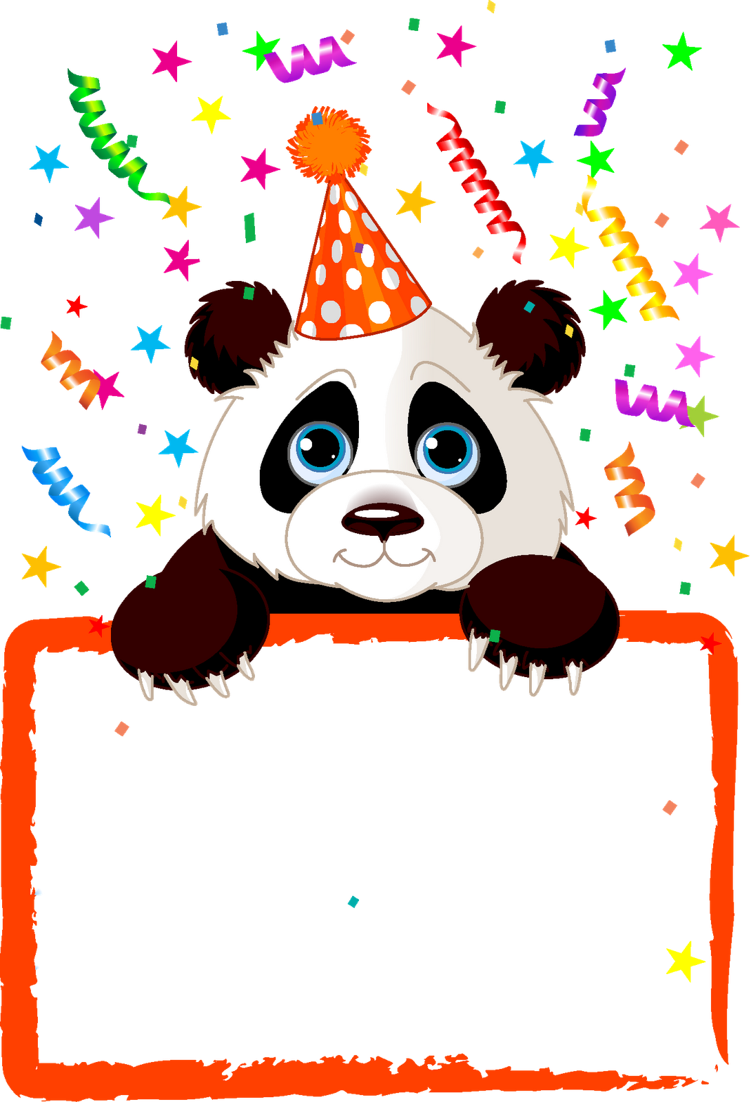 clipart panda birthday - photo #6