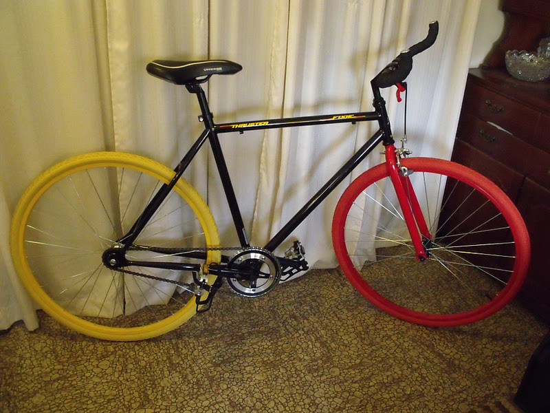 thruster sequence fixie bike