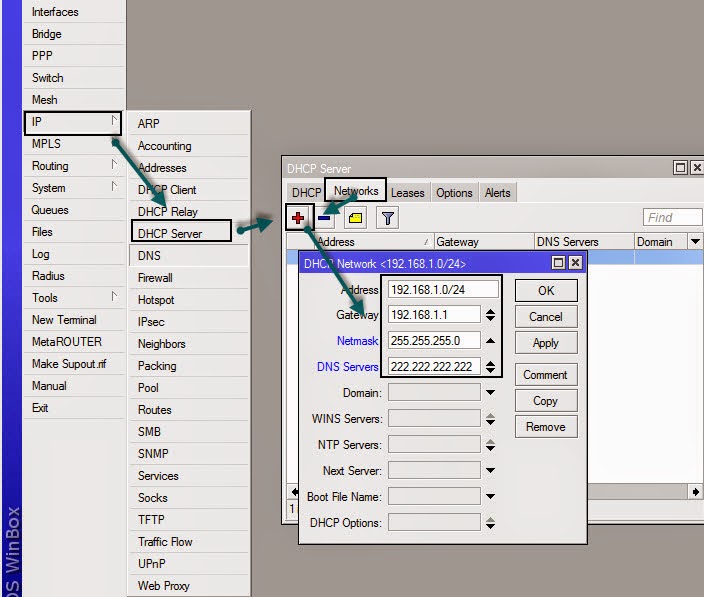 Tutorial Setting Dhcp Server Mikrotik Di Gns Virtualbox Youtube Hot