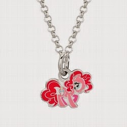 Pinkie Pie Silver Plated Pendant Necklace