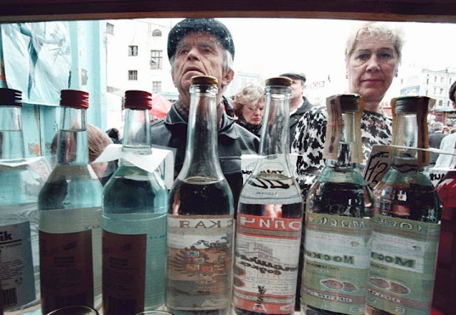 Vodka Nga là loại đồ uống cực kỳ quen thuộc với người dân nơi đây