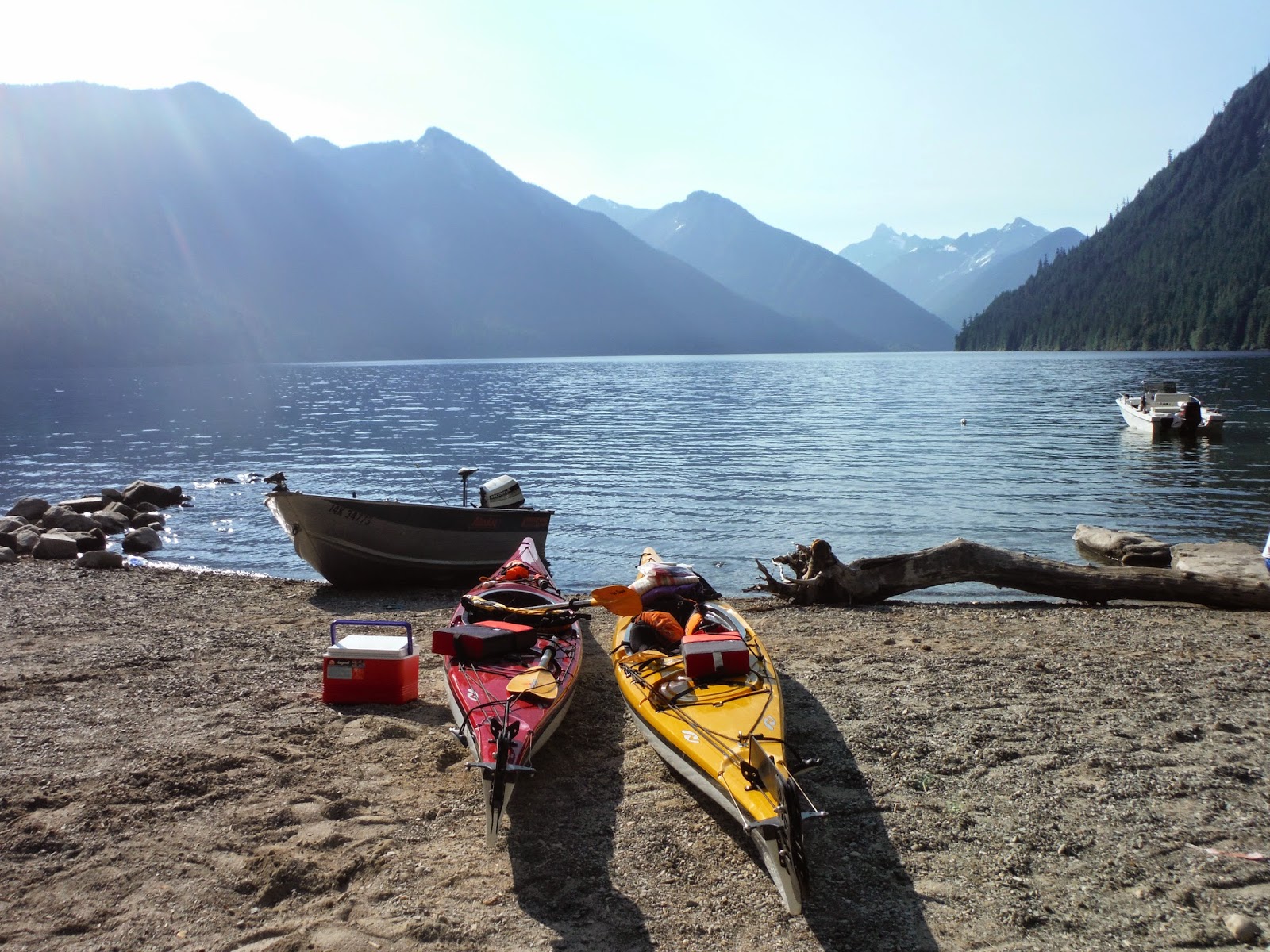 Discover Outdoors Kayak Chilliwack Lake, BC A fishy story