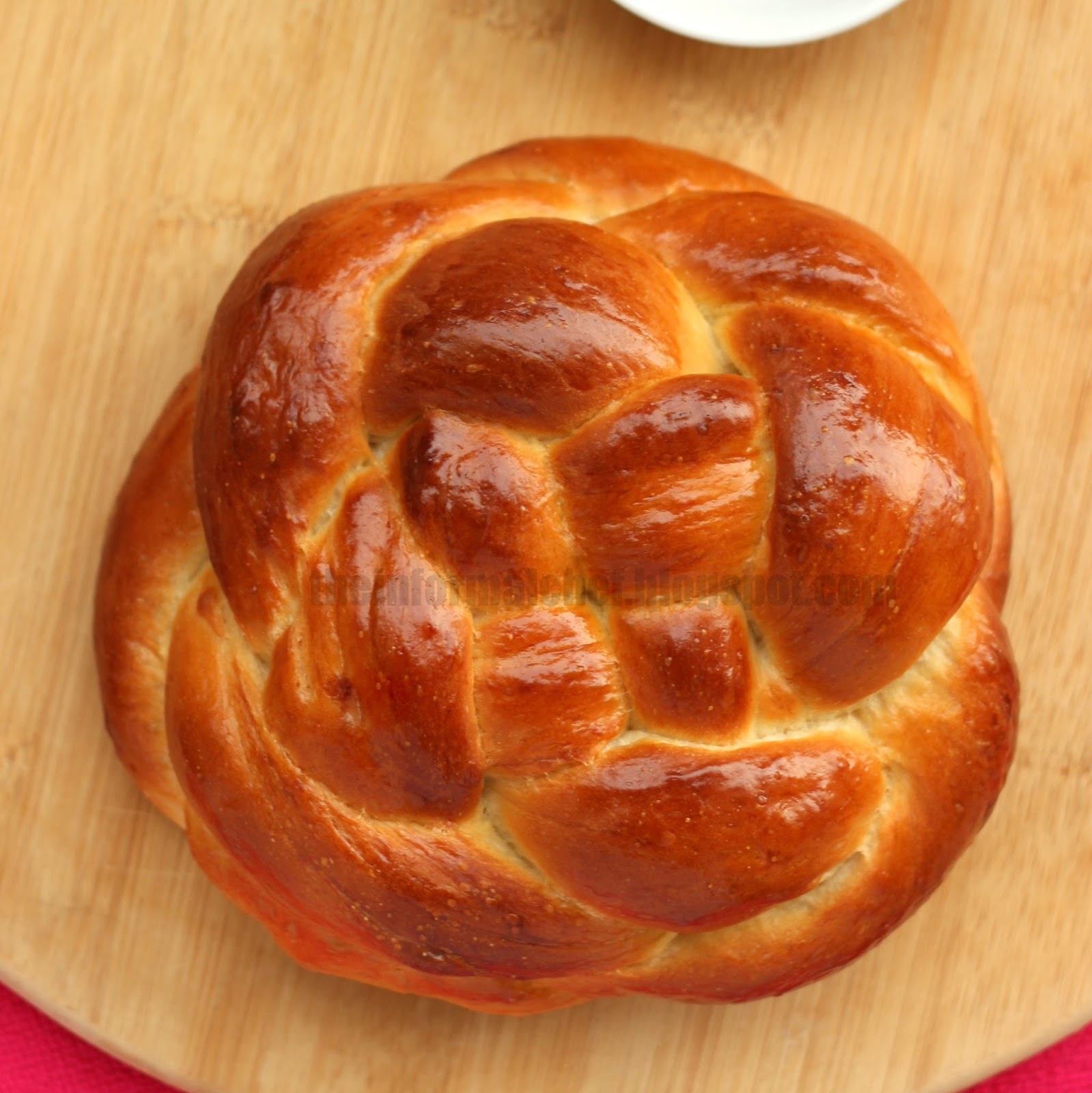 The Informal Chef Braided Japanese Milk Bread 编织牛奶麵包