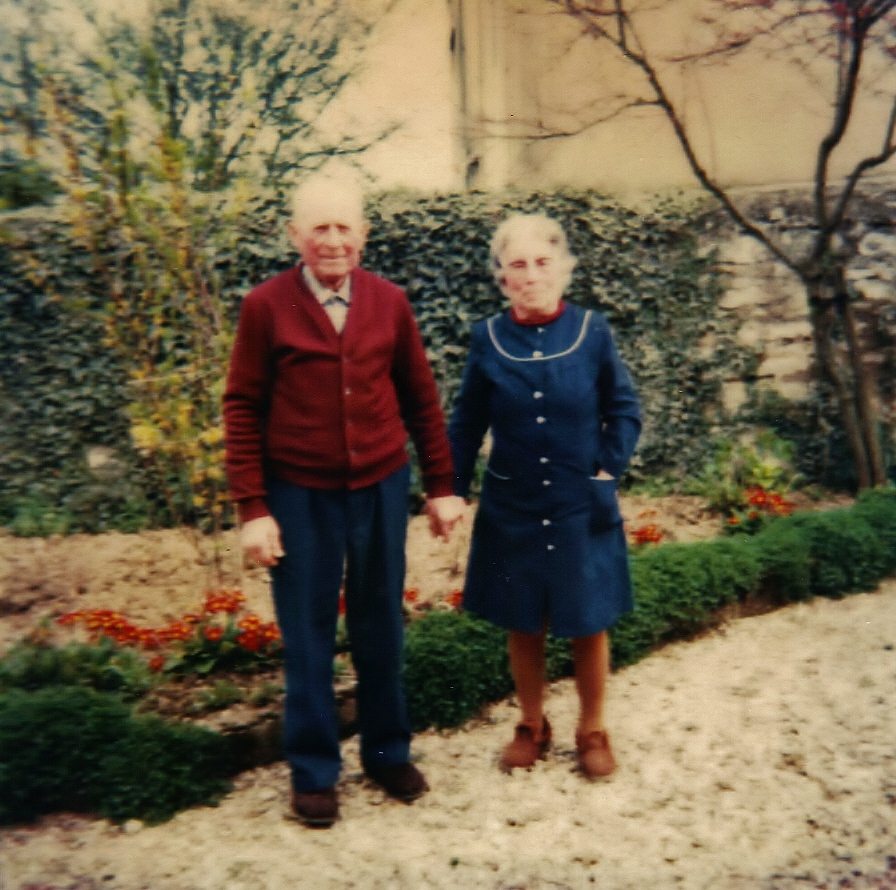 Mon grand-père Fernand et ma grand-mère Germaine