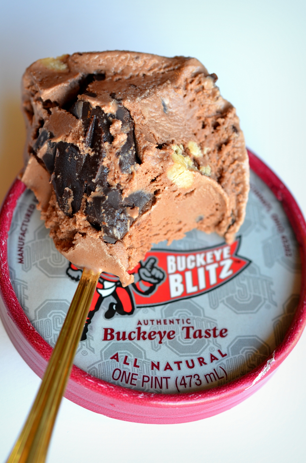 food and ice cream recipes REVIEW Graeter's Buckeye Blitz (AKA