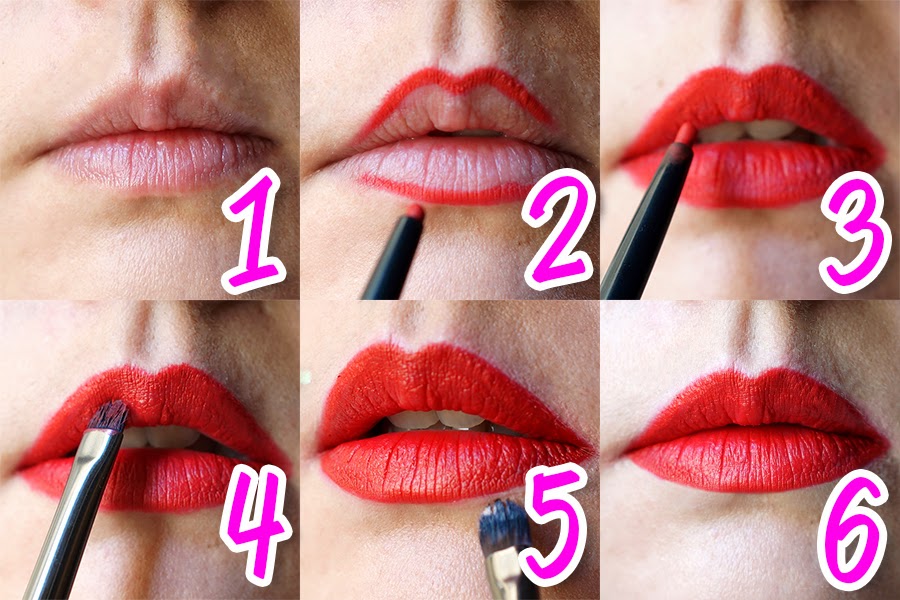 Trucs de Meuf: Tuto : la bouche rouge glamour