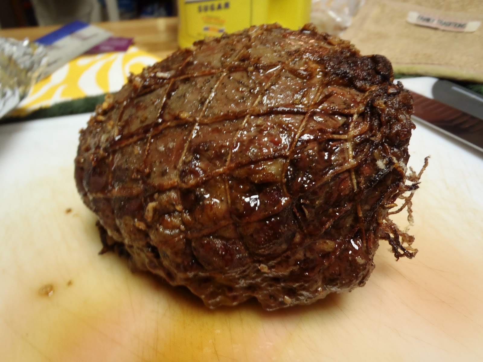 a bucket full of blueberries Round Tip Roast