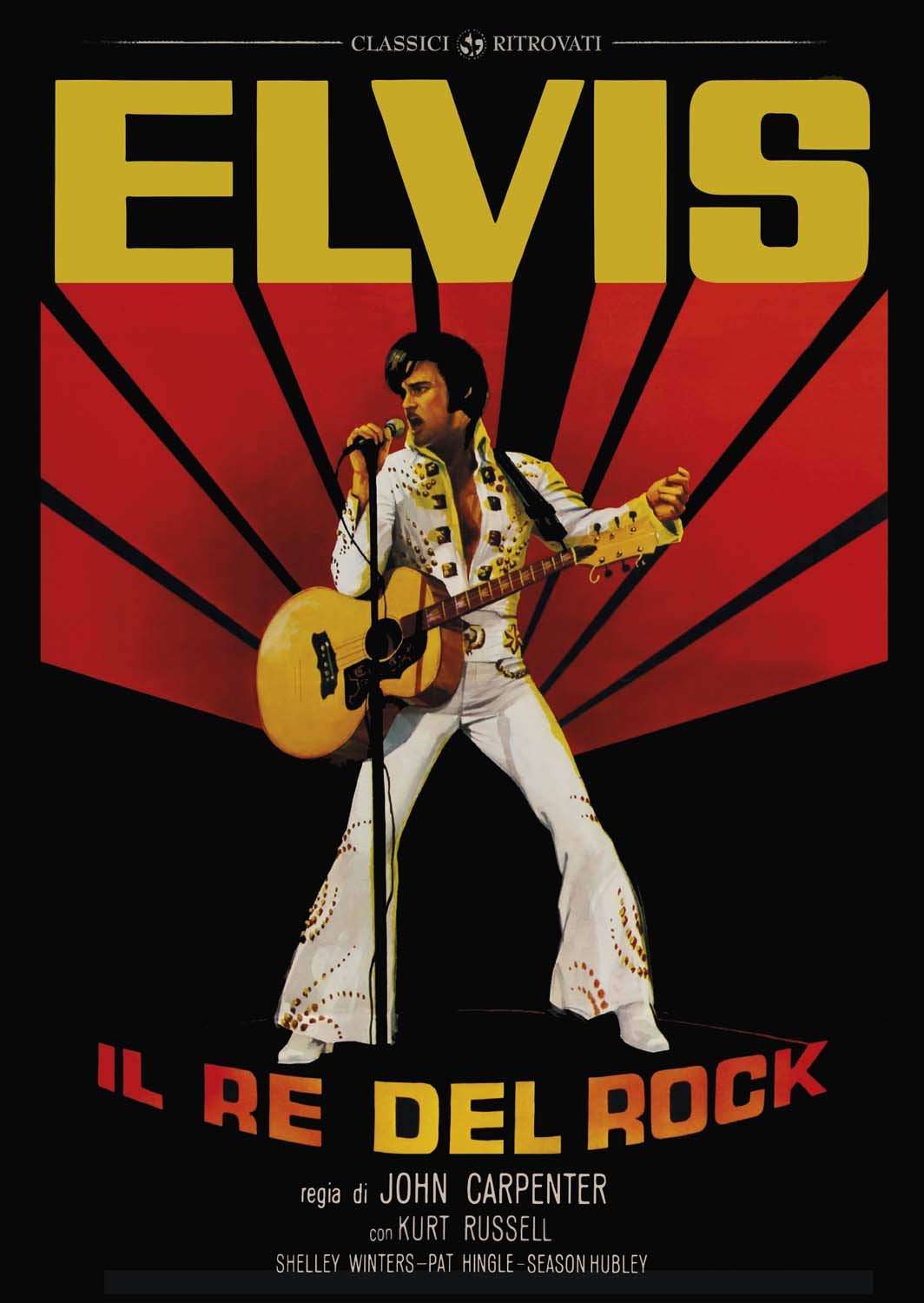 ELVIS PRESLEY MADE IN ITALY ELVIS IL RE DEL ROCK (Film DVD Italiano)